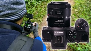 Canon EF on Nikon Z mount Altson CEFNZ adapter Photography Walk [upl. by Dekow]