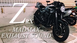 【ZRX】良い音で、愛車と夜のドライブへ KAWASAKI ZRX400II [upl. by Ahsiekyt]