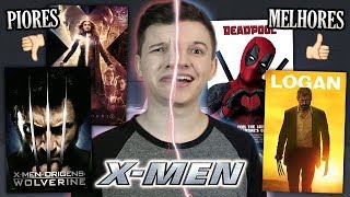 PIORES e MELHORES Filmes dos XMEN  Especial FÊNIX NEGRA [upl. by Zasuwa]