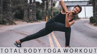 Total Body Yoga Workout Flow  Tim Senesi Yoga [upl. by Ahtnama184]