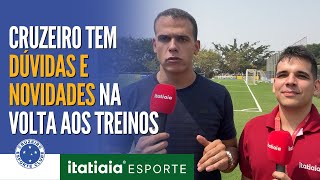 TREINAMENTO DO CRUZEIRO TEM JOGADOR POUPADO E DEIXANDO ATIVIDADE COM INCÔMODO [upl. by Blus]