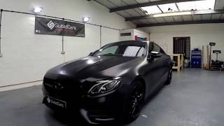 2018 Mercedes EClass Coupe wrapped by SuitedCars Birmingham [upl. by Nadnal]