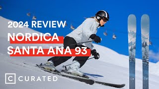 2024 Nordica Santa Ana 93 Ski Review  Curated [upl. by Tulley778]