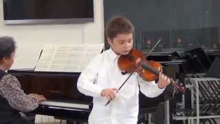 Gavotte from Mignon by Thomas Suzuki Violin Book2 [upl. by Landbert]