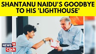 Ratan Tata News  Shantanu Naidu Ratan Tatas Trusted Aide Bids Emotional Farewell To His Mentor [upl. by Idieh]