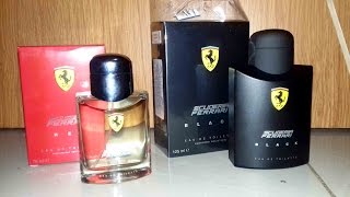 FERRARI BLACK  PERFUME DE FARMÁCIA RESENHA [upl. by Adiene]