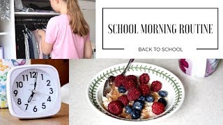 SCHOOL MORNING ROUTINE  Back to School [upl. by Nivanod]