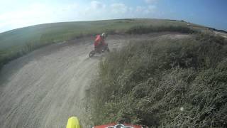 South East Mx track  Stomp 140 Race tuned Tom Tarmesher  Suzuki Rm 125 Nick Adams [upl. by Fuld13]