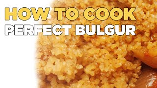 Bulgur Wheat in the Instant Pot  how to cook it perfectly  Healthy alternative to rice [upl. by Xel]