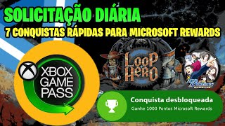 CONQUISTAS DA SEMANA PARA MICROSOFT REWARDS  7 CONQUISTAS FÁCEIS E RÁPIDAS EM LOOP HERO [upl. by Marelya]