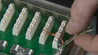 BrandRex GigaPlus 24 Port Shielded Patch Panel Installation [upl. by Eelrahs]