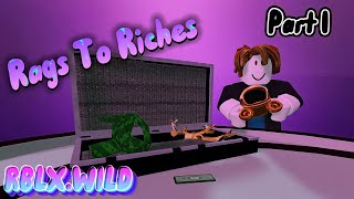 RBLXWILD  Rags To Riches Part 1 [upl. by Dagney62]