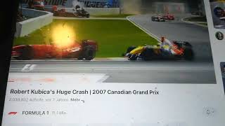 Kubica Canada 2007 Crash [upl. by Ellehcor]