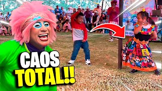 😂🔥¡NIÑOS SE ROBAN EL SHOW 🤯 DESCONTROL con los PAYASOS MAS VIRALES🔥 KCHITO TOTO y STIFF 😂🔥 [upl. by Dnumsed]