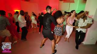 Panagiotis amp Runaa Fawzy  Social dancing  Croatian Summer Salsa Festival 2021 [upl. by Egidio]