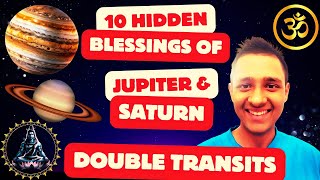 Jupiter Saturn Double Transit  10 Greatest Blessings and New Beginnings jupitersaturndoubletransit [upl. by Arathorn]