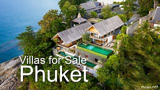 Villas For Sale Majestic Oceanfront Laem Singh Villa in Surin  PhuketNet Real Estate [upl. by Norym]