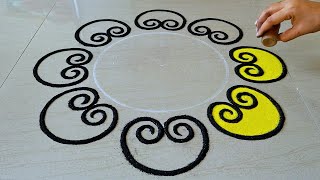 Beautiful Diwali Rangoli Designs  Easy Deepawali Rangoli Designs  Deepavali Kolam  Easy Muggulu [upl. by Ert912]