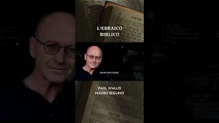 LEBRAICO BIBLICO  Mauro Biglino shortsvideo [upl. by Ardnak]