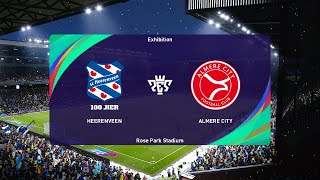 SC Heerenveen vs Almere City 12072024 Club Friendlies PES 2021 [upl. by Ahens]