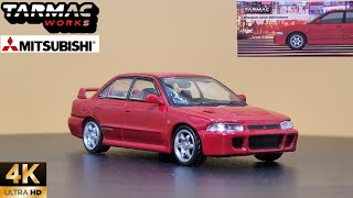 Tarmac Works 164 Mitsubishi Lancer GSR Evolution Red [upl. by Rowell]