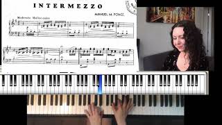 Intermezzo No 1 by Manuel Ponce RCM Level 9 List D [upl. by Llenyar388]