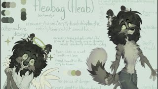 fleabag reference sheet speedpaint [upl. by Lakym]