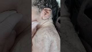 Extra hairs and vernix body baby just after birthcute baby shorts shortvideo viralshorts [upl. by Anu]