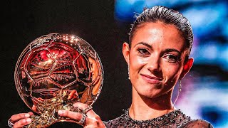 Aitana Bonmatí FC Barcelone remporte le Ballon dOr 2024 pour la deuxième année conséc ballondor [upl. by Idyh81]