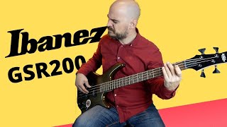 Ibanez GSR 200 El gran clásico de la gama de entrada 🇺🇸ENG🇬🇧 subs [upl. by Fritze]