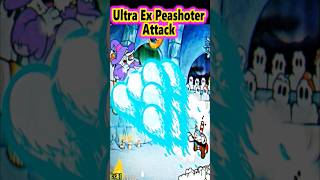 Cuphead  All Bosses Using Ultra Ex Peashooter Attack short cuphead [upl. by Adanama]