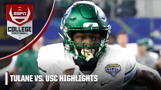 Cotton Bowl Tulane Green Wave vs USC Trojans  Full Game Highlights [upl. by Artemis948]