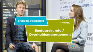 BestuurskundeOverheidsmanagement studeren  Opleidingspresentatie De Haagse Hogeschool [upl. by Esther]