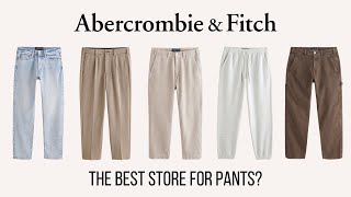 Best Abercrombie Pants for Men Buyers Guide [upl. by Lleirbag]