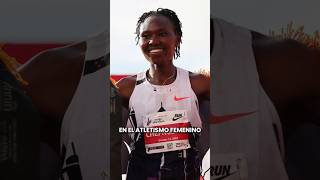 NUEVO RÉCORD EN EL ATLETISMO FEMENINO atletismo chicago2024 running [upl. by Ellives176]