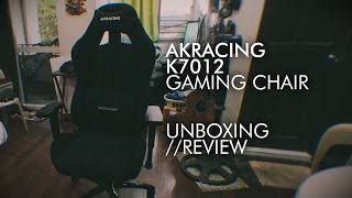 So I bought an AKRacing K7012 Gaming Chair [upl. by Hooge]