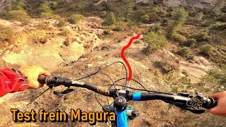 Test frein Magura MT trail [upl. by Hurley]