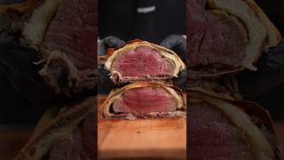 Beef Pizza Wellington 🍕 albertcancook [upl. by Oicapot]