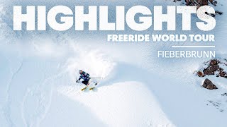 2021 Freeride World Tour Stop Highlights 3 Fieberbrunn [upl. by Jocelin]