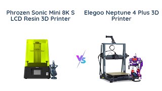 Phrozen Sonic Mini 8K S vs ELEGOO Neptune 4 Plus 🔥 Best 3D Printer Comparison 🔥 [upl. by Alina]