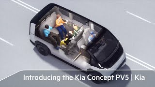 Introducing the Kia Concept PV5  Kia [upl. by Nilyaj]