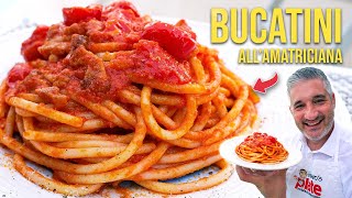 How to Make BUCATINI allAMATRICIANA Like a Roman [upl. by Nyleuqaj573]