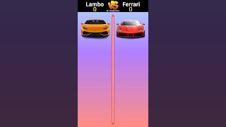 Lambo vs Ferrari❓ Comparison  shorts ytshorts shortsfeed trending viralshorts comparison [upl. by Ahtikal]