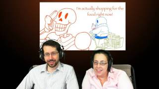 Rustyfoxes REACT to BLUNDERTALE  The Untrying [upl. by Aivan]