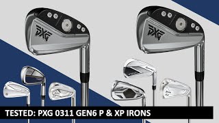 TESTED PXG 0311 GEN6 P amp XP vs the Best Irons of 2023 [upl. by Ailito]