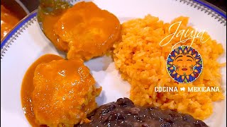 Las Originales Tortitas de Pollo en Salsa Roja [upl. by Esertak]