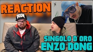 Enzo Dong  Singolo DOro  Prod By Ceru   RAP REACTION 2017  ARCADE BOYZ [upl. by Stent]