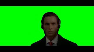 patrick bateman walking green screen [upl. by Brunk]