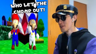 RUN  REMASTERED64 WHO LET THE CHOMP OUT Reaction [upl. by Marchelle623]