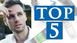 Best FACE WASH for men with OILY SKIN  TOP 5 CLEANSERS [upl. by Eikcin]